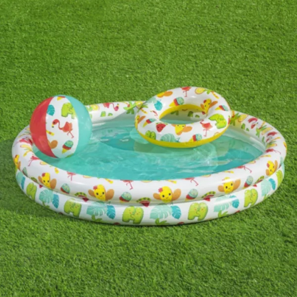 Bestway: Beachtastic надуваем басейн за игра 3в1 комплект Ø 122 x 20 см изображение 3