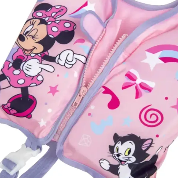 Bestway: Плувай безопасно Мини Маус розов спасителен жилет изображение 2