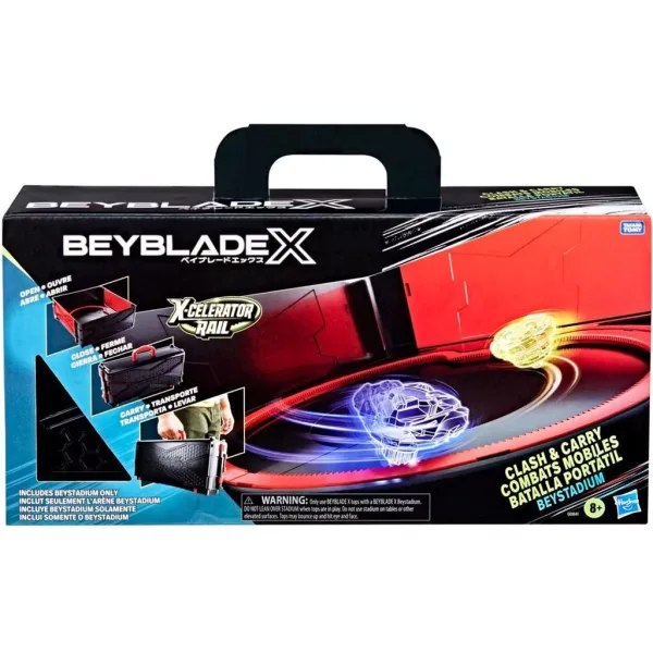 Beyblade X: Beystadium Clash & Carry преносима бойна арена – Hasbro изображение 2
