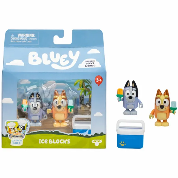 Bluey: Комплект с две фигурки - Сладолед изображение 2