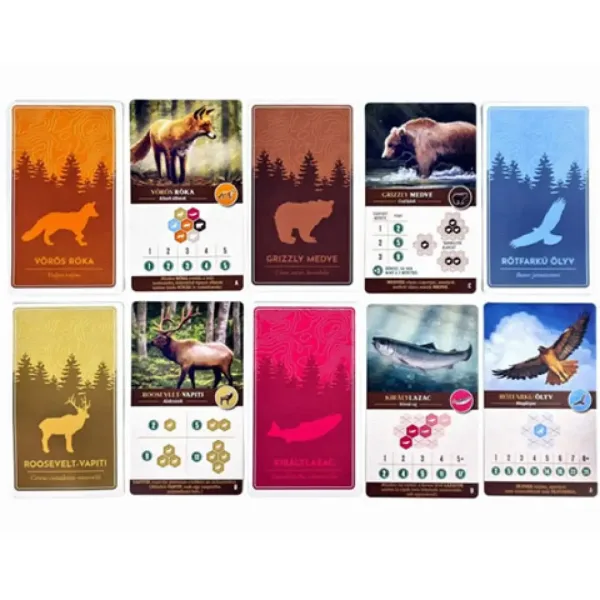 Cascadia дива природа настолна игра изображение 5