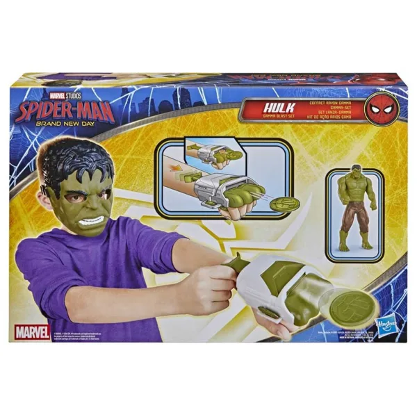 Човекът паяк Нов ден: Хълк Гама взрив комплект – Hasbro изображение 2