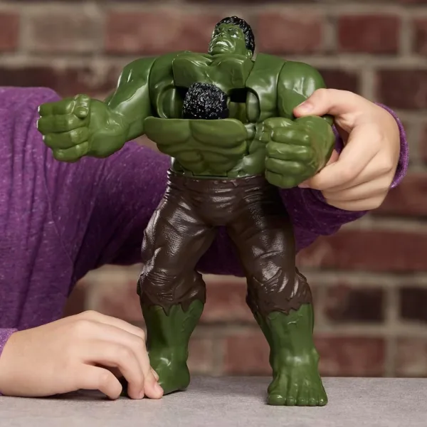 Човекът-паяк Нов ден: Savage Smash Hulk екшън фигура 30см - Hasbro изображение 3
