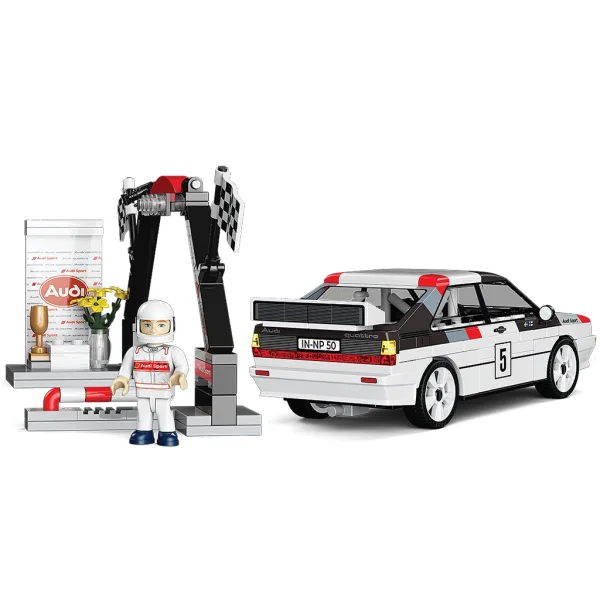 COBI: Audi Quattro Group 4 автомобилен конструктор (24666) изображение 3