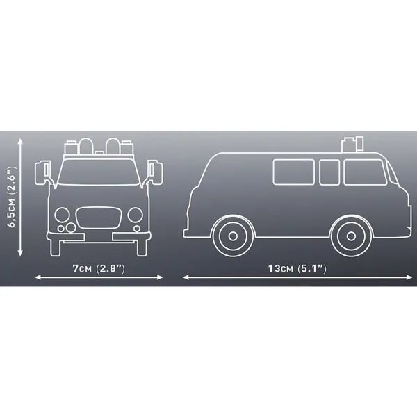 COBI: Barkas B1000 линейка за спешна помощ (24595) изображение 4