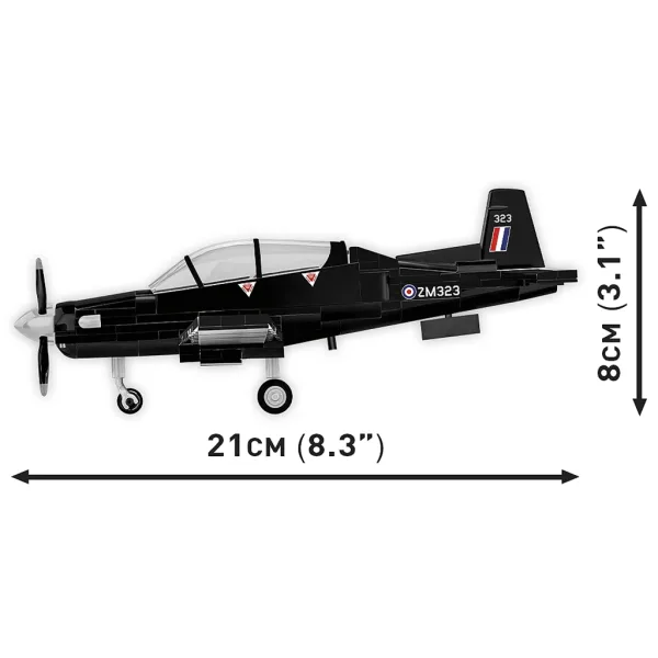 COBI: Beechcraft T-6 Texan II черен конструктор (26626) изображение 5