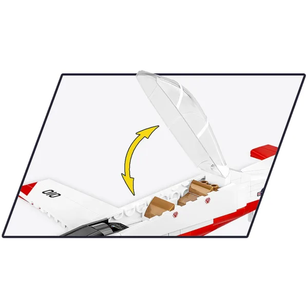 COBI: Beechcraft T-6 Texan II червено-бяло конструкторско играчка (26625) изображение 3