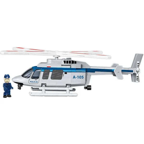 COBI: Bell 407 Полиция строителен комплект (26628) изображение 3