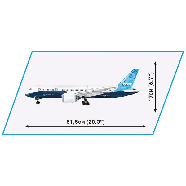 COBI: Boeing 787 Dreamliner самолет строителна играчка (26603) изображение 4