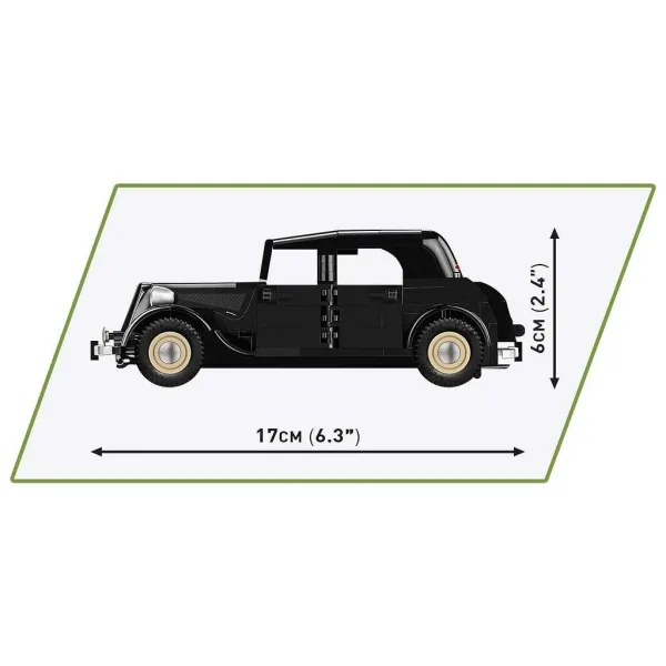 COBI: Citroen 15CV SIX D автомобилен конструктор (2267) изображение 4