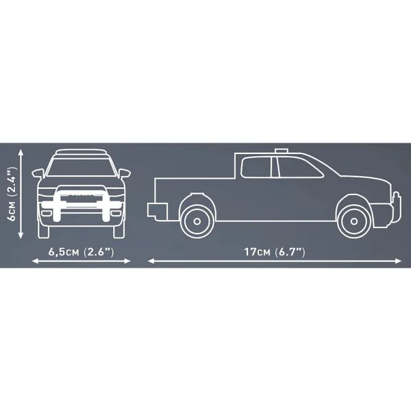 COBI: Dodge RAM 1500 полицейска кола конструктор (24608) изображение 5