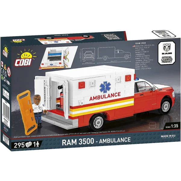 COBI: Dodge RAM 3500 линейка на спешна помощ (24609) изображение 3