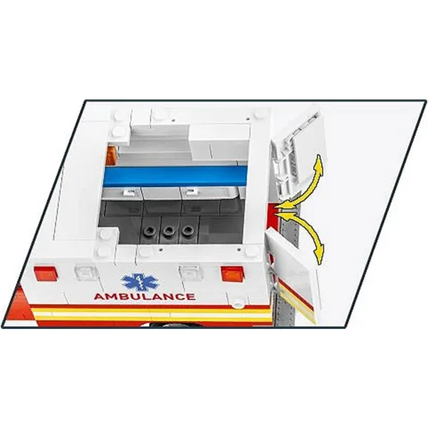 COBI: Dodge RAM 3500 линейка на спешна помощ (24609) изображение 4