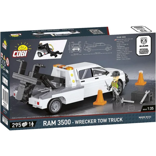 COBI: Dodge RAM 3500 влекача строителна играчка (24611) изображение 3