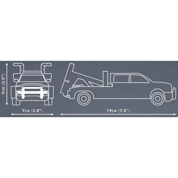 COBI: Dodge RAM 3500 влекача строителна играчка (24611) изображение 5