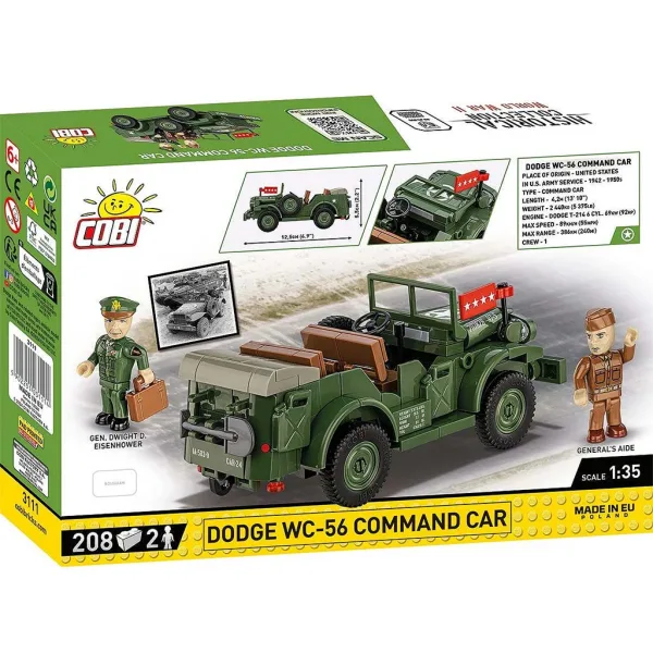 COBI: Dodge WC-56 Command Car команден автомобил (3111) изображение 5