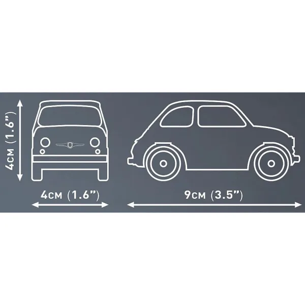 COBI: Fiat Abarth 595 конструктор (24514) изображение 3