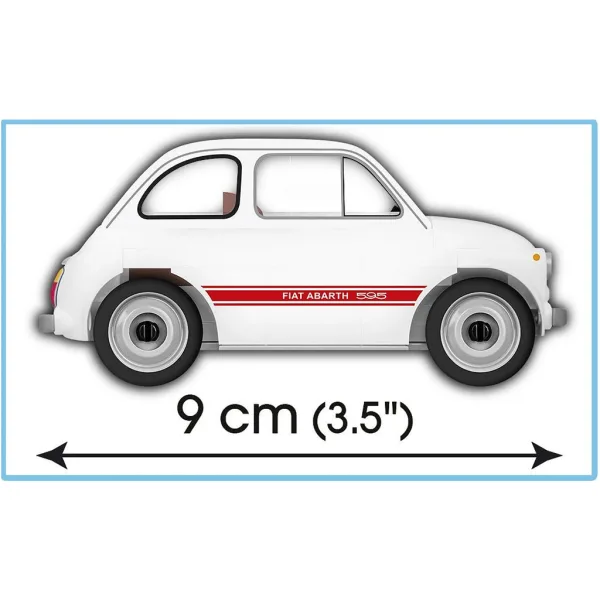 COBI: Fiat Abarth 595 конструктор (24524) изображение 4