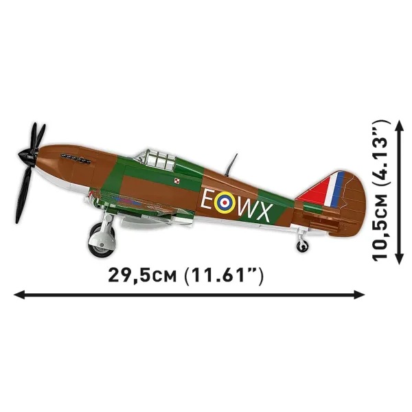 COBI: Конструктор на самолет Hawker Hurricane (5762) изображение 5