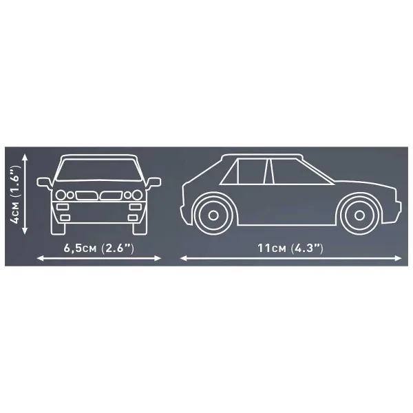 COBI: Lancia Delta HF автомобилен конструктор (24508) изображение 4
