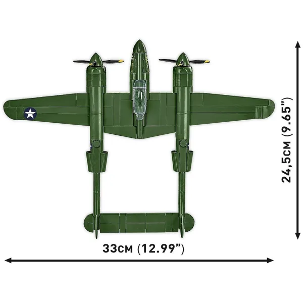 COBI: Lockheed P-38 Lightning самолет конструктор (5882) изображение 4