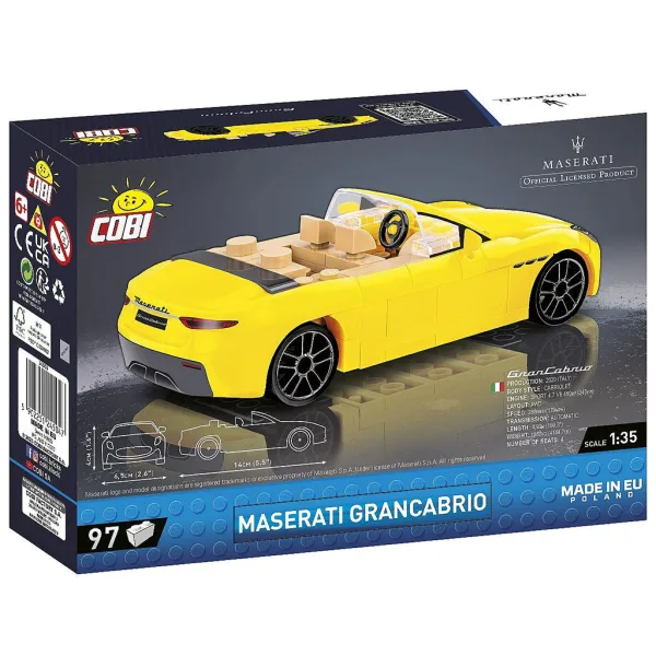 COBI: Maserati GranCabrio автомобилен конструктор (24504) изображение 3