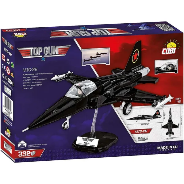 COBI: MiG-28 „TOP GUN” самолет за строителство (5859) изображение 7