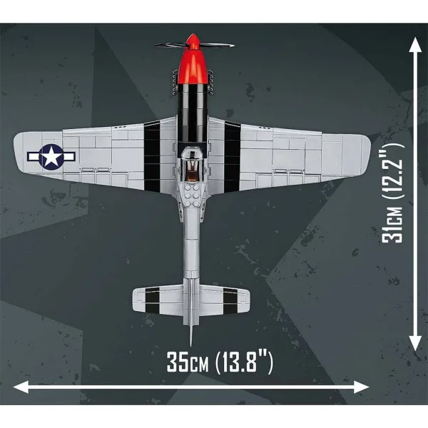 COBI: Mustang P-51D „TOP GUN: Maverick” самолетен конструктор (5846) изображение 3
