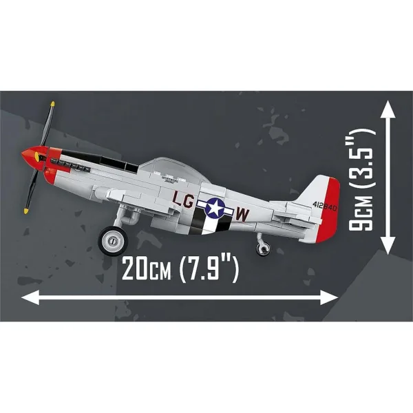 COBI: Mustang P-51D „TOP GUN: Maverick” самолетен конструктор (5847) изображение 2