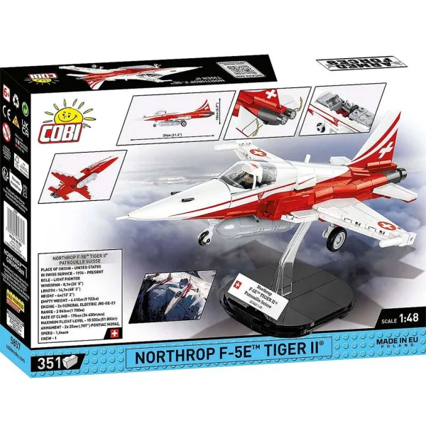 COBI: Northrop F-5 Tiger II самолетен конструктор (5857) изображение 8