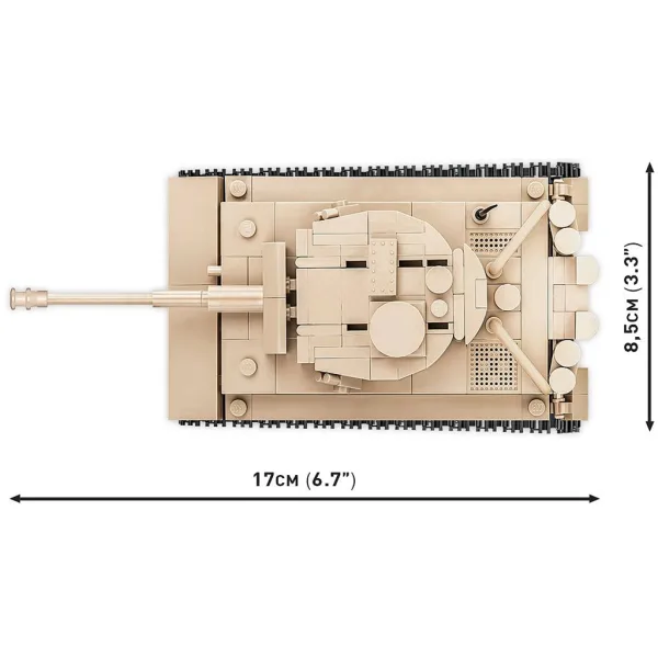 COBI: Pzkpfw VI Tiger 131 танк строителен комплект (2710) изображение 3
