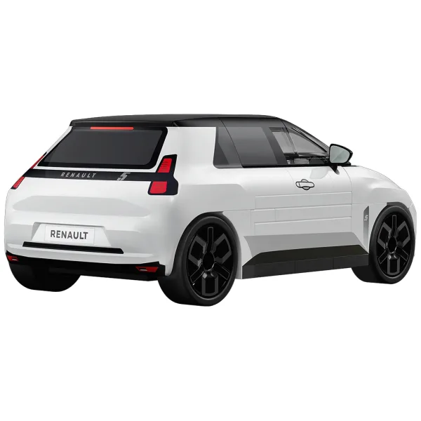 COBI: Renault 5 E-Tech бял автомобил строителна играчка (24675) изображение 3