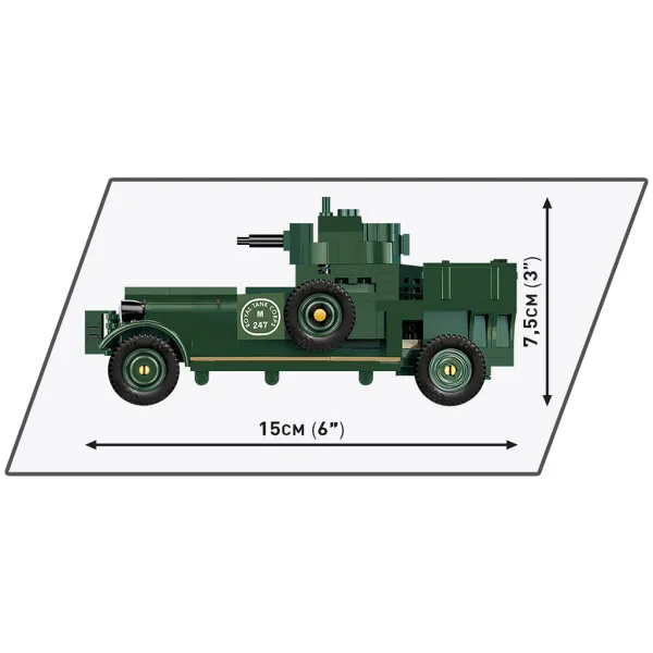 COBI: Rolls Royce брониран автомобил 1920 Pattern Mk I конструктор (2988) изображение 3