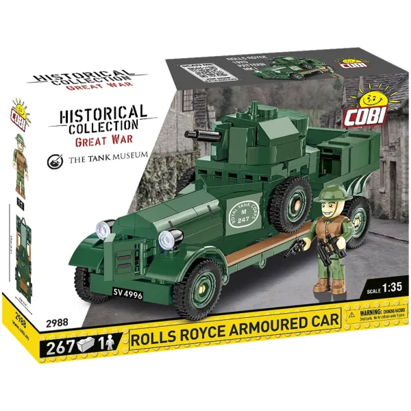 COBI: Rolls Royce брониран автомобил 1920 Pattern Mk I конструктор (2988) изображение 1