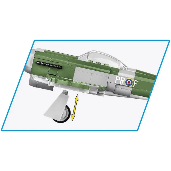 COBI: Spitfire Mk XVI Bubbletop конструктор (5865) изображение 5