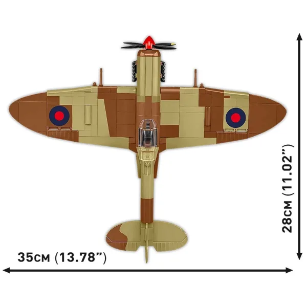 COBI: Supermarine Spitfire Mk. IXe самолет строителен комплект (5764) изображение 9