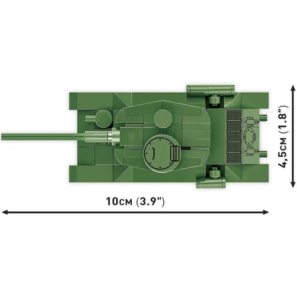 COBI: T-34/85 съветски танк конструктор (3092) изображение 4