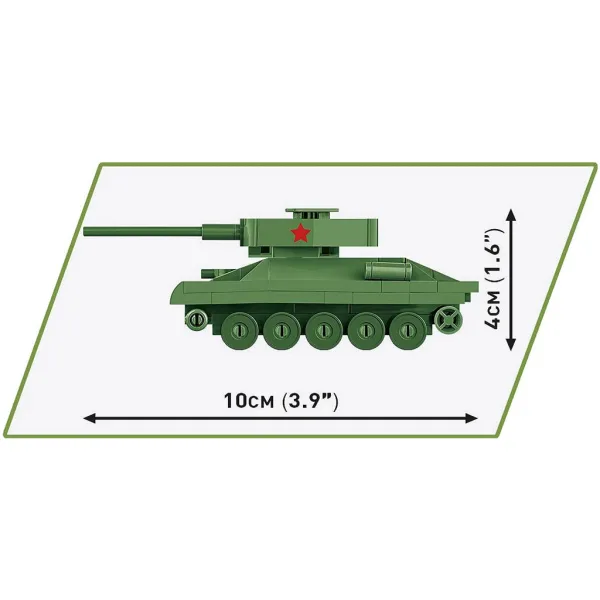 COBI: T-34/85 съветски танк конструктор (3092) изображение 5