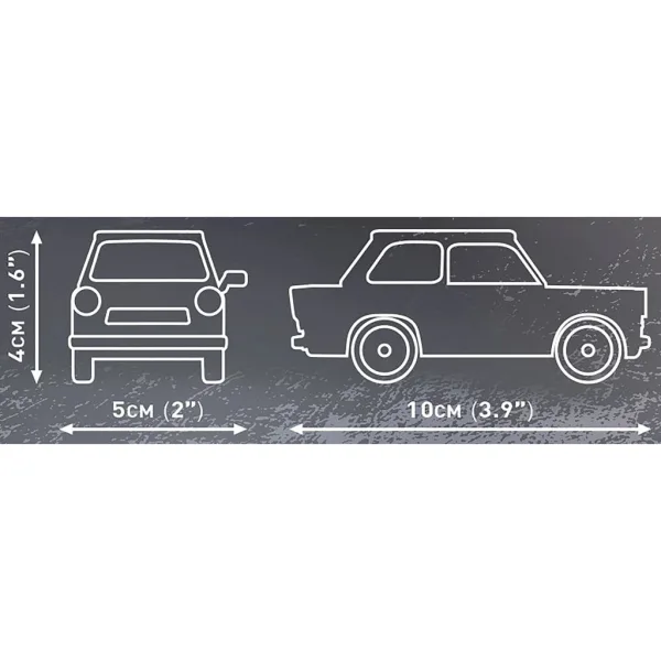 COBI: Trabant 601 конструктор (24539) изображение 3