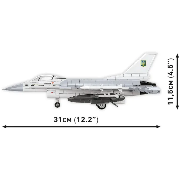 COBI: Въоръжени сили F-16AM Fighting Falcon конструктор (5893) изображение 6