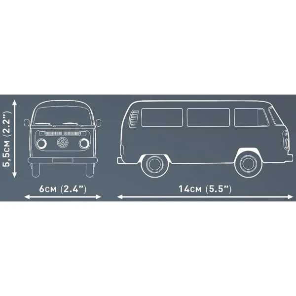 COBI: Volkswagen T2b автобус конструктор (24621) изображение 4