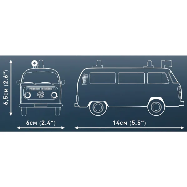 COBI: Volkswagen T2b Пожарна кола строителен комплект (24622) изображение 4