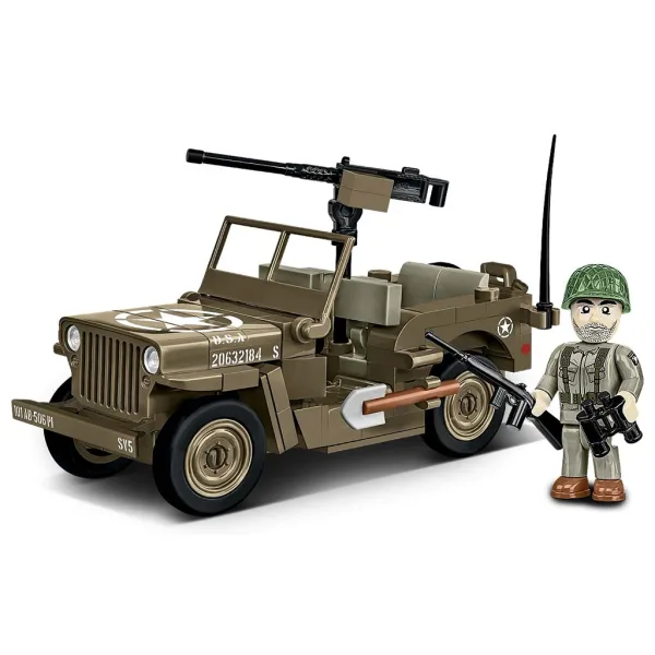 COBI: Willys MB танк строителен комплект (3133) изображение 2