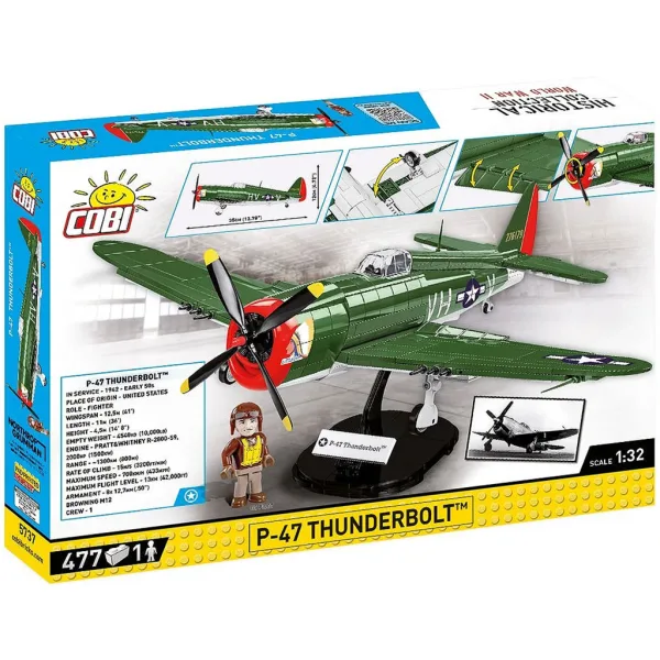 COBI: WW II P-47 Thunderbolt конструктор (5737) изображение 6