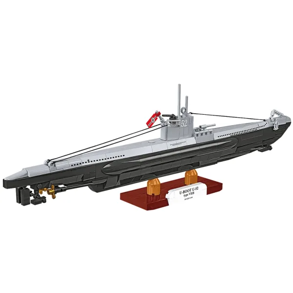 COBI: WW II Подводница U-52 (Тип VIIB) строителен комплект (4852) изображение 3