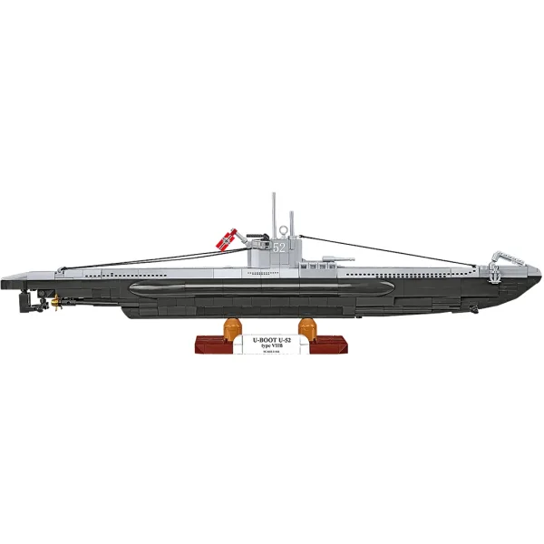 COBI: WW II Подводница U-52 (Тип VIIB) строителен комплект (4852) изображение 6