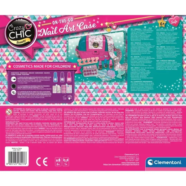 Crazy Chic: Набор за маникюр в чанта - Clementoni изображение 3