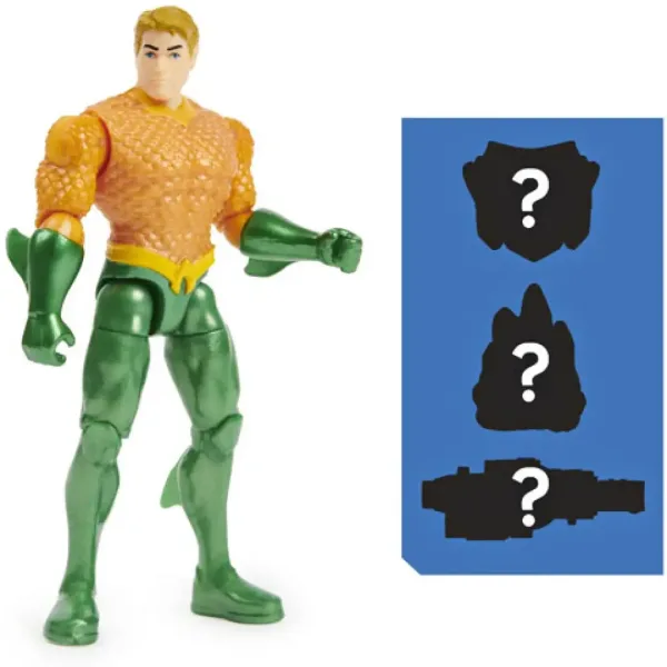 DC Comics: Aquaman 10см фигура с изненадващи аксесоари - Spin Master изображение 2