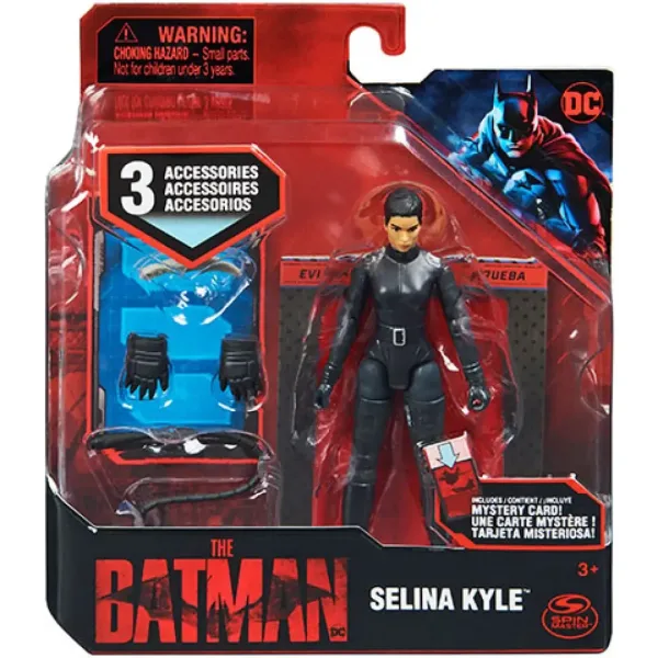 DC Comics: Играчка фигура на Батман - Селина Кайл с аксесоари 10 см - Spin Master изображение 3
