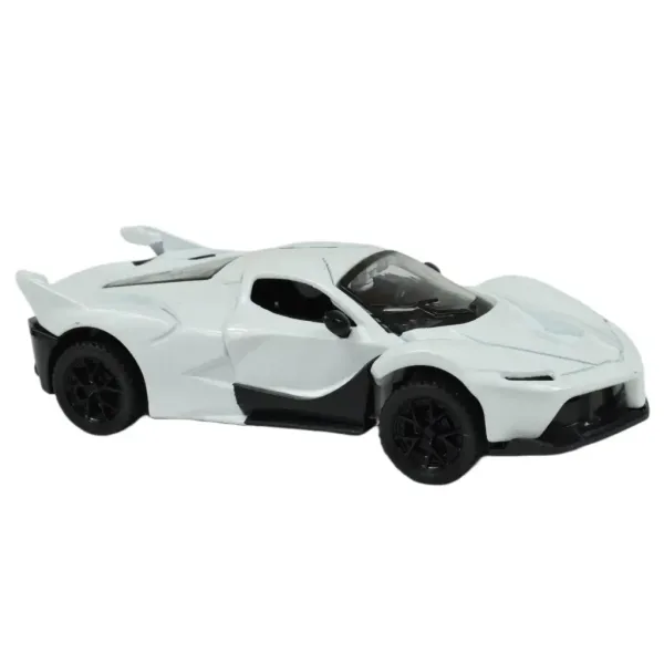 Die-Cast: Метален луксозен спортен автомобил с отварящи се врати, в различни варианти 12см 1бр изображение 19